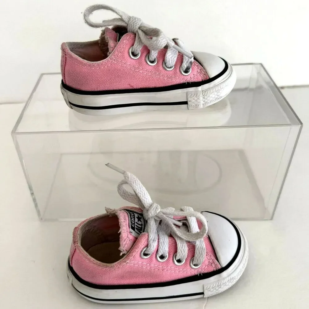 Converse All Star Toddler Girl's Sz 3 Baby Athletic Shoes Pink